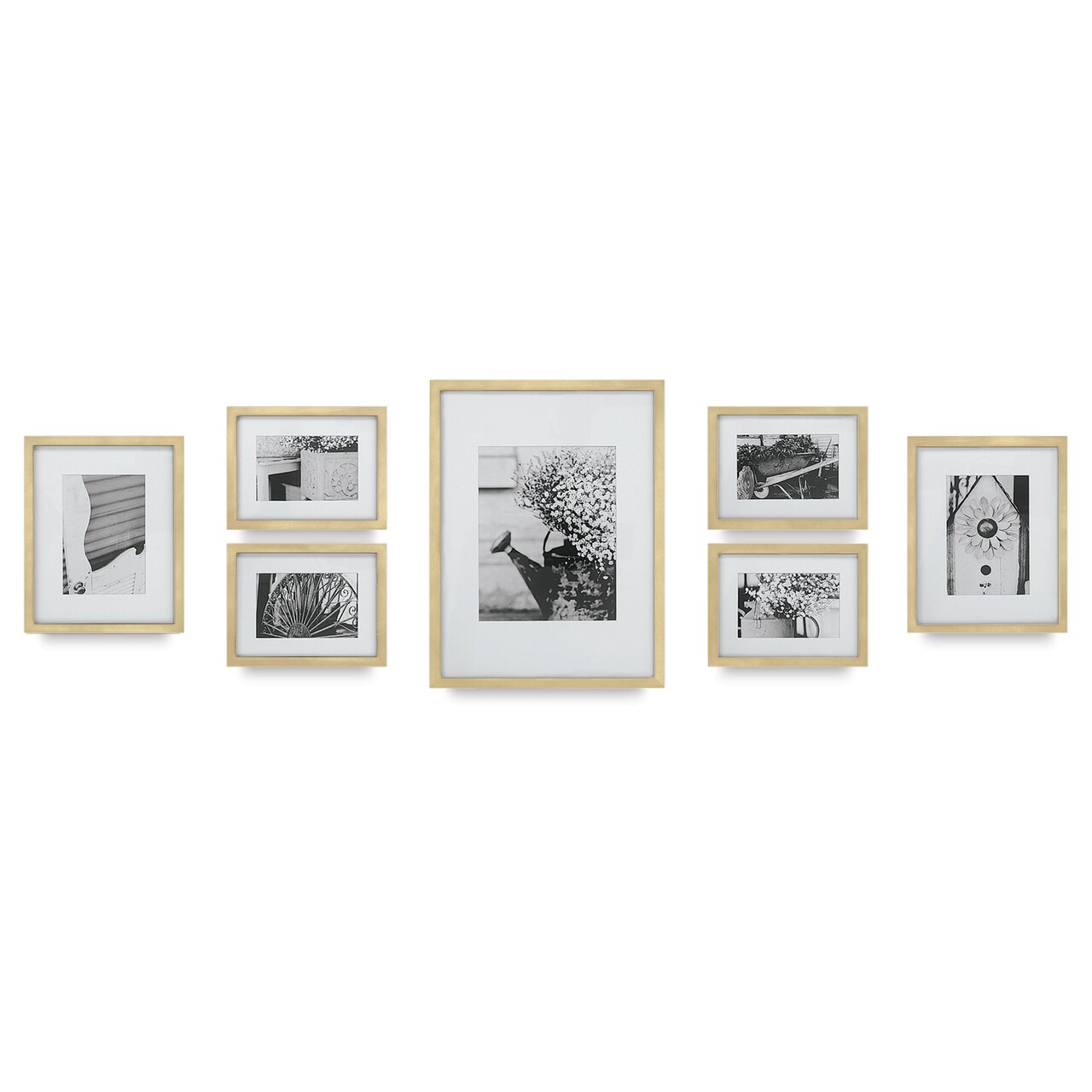Nielsen Bainbridge Gallery Perfect Frame Set - Natural, Set of 7